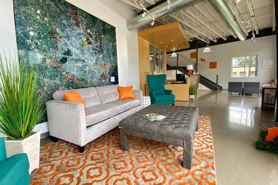 LeUnes Law Firm office reception area